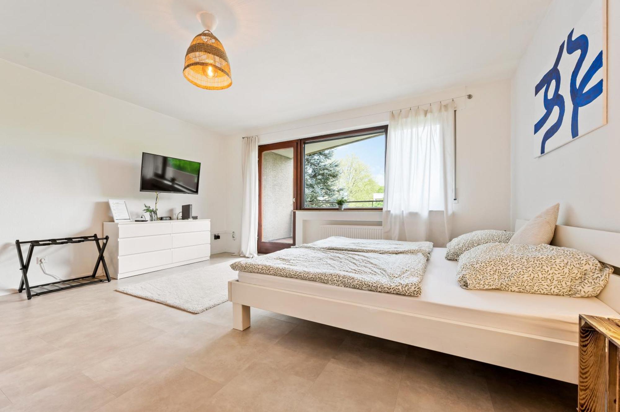 Idyl Kostenloser Privat-parkplatz Wifi Smarttv Balkon Apartment *